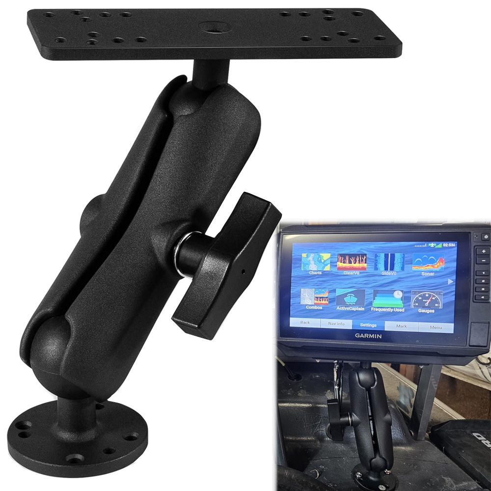 Fish Finder Mount - 알루미늄 피쉬파인더 마운트(1.5인치/C 사이즈 볼 미디엄