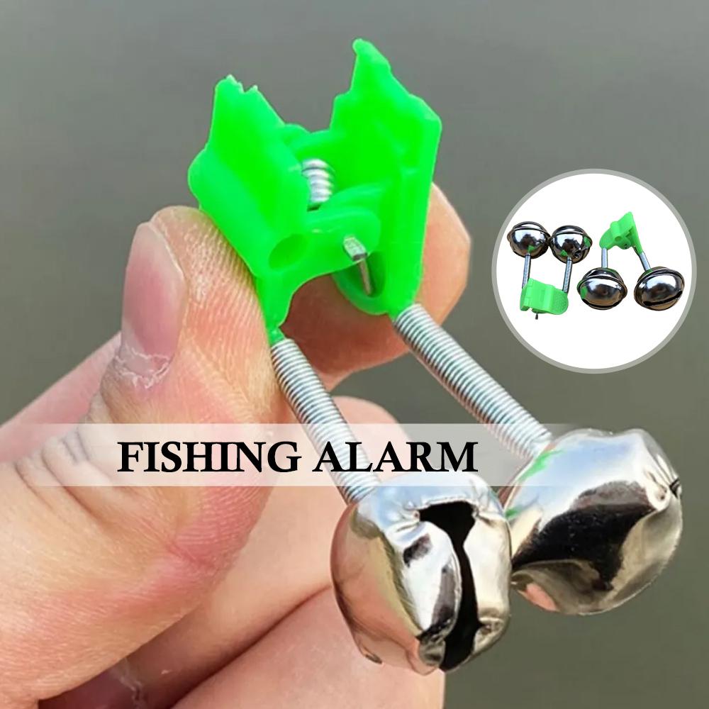 10개 낚시 입질 알람 낚싯대 끝부분 트윈 벨 클립형  - Bite Alarm 리뷰 및 가격