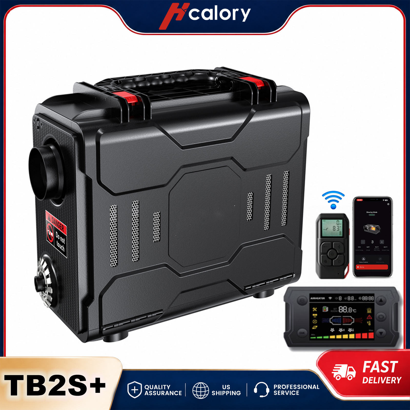 Hcalory TB2S+ 8KW 디젤 히터 6L 툴박스 - Fishing Camera 리뷰 및 가격