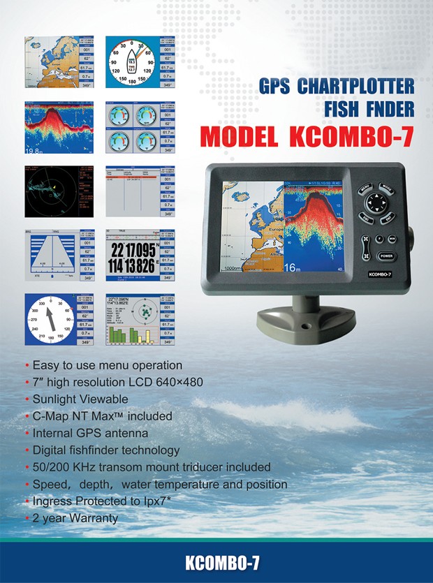 Kcombo-7 7인치 ONWA GPS 플로터/어군탐지 - Fish Finder Gps 리뷰 및 가격