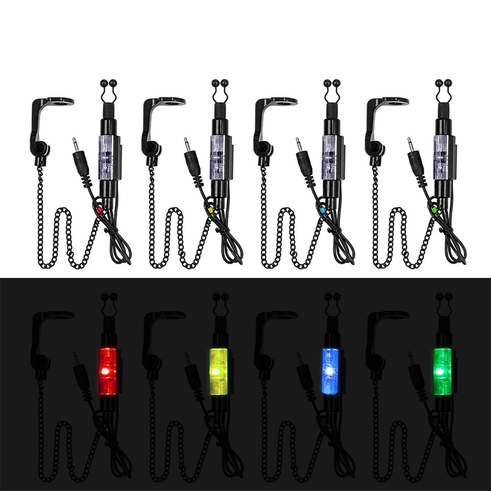 4PCS LED 조명 낚시 바이트 알람 행거 민감한 2 - Bite Alarm 리뷰 및 가격